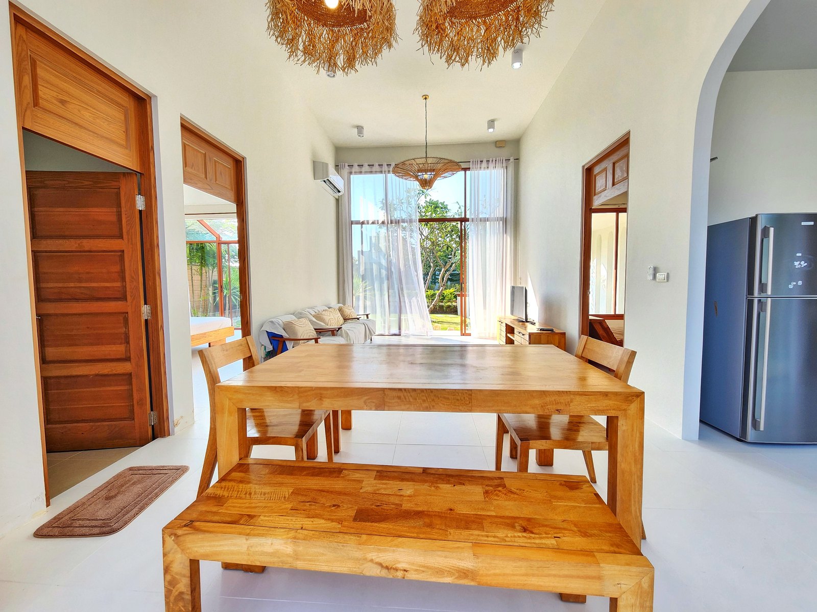 Dining and living area of the recommended Casa Seaside Cha-Am resale house
