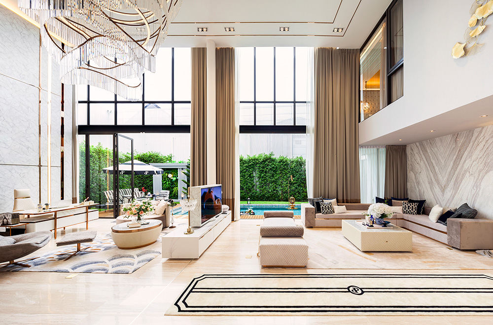 ขาย The Primary V ถ.เกษตร-นวมินทร์ บ้านหรู 4 ชั้น  SUPER LUXURY Class แต่งครบ พร้อมอยู่เหมือนโรงแรม 5 ดาว มีสระว่ายน้ำส่วนตัว