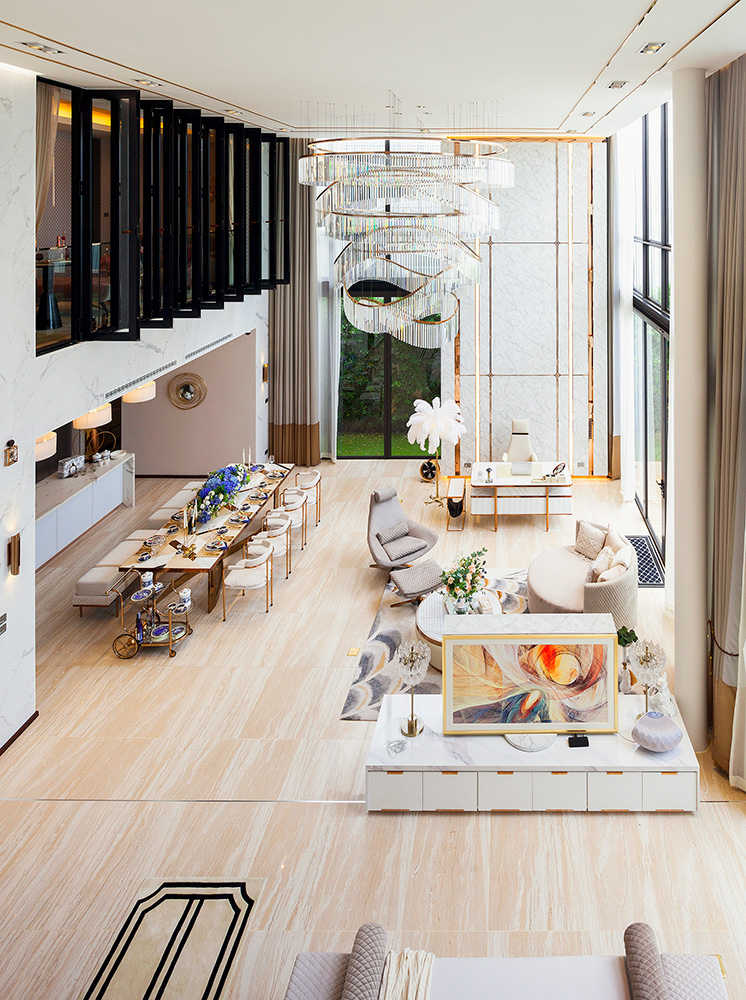 ขาย The Primary V ถ.เกษตร-นวมินทร์ บ้านหรู 4 ชั้น  SUPER LUXURY Class แต่งครบ พร้อมอยู่เหมือนโรงแรม 5 ดาว มีสระว่ายน้ำส่วนตัว