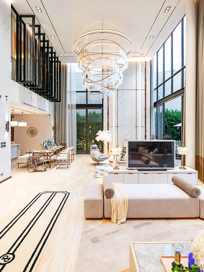 ขาย The Primary V ถ.เกษตร-นวมินทร์ บ้านหรู 4 ชั้น  SUPER LUXURY Class แต่งครบ พร้อมอยู่เหมือนโรงแรม 5 ดาว มีสระว่ายน้ำส่วนตัว