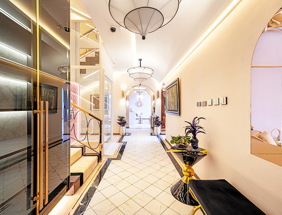 ขาย The Primary V ถ.เกษตร-นวมินทร์ บ้านหรู 4 ชั้น  SUPER LUXURY Class แต่งครบ พร้อมอยู่เหมือนโรงแรม 5 ดาว มีสระว่ายน้ำส่วนตัว