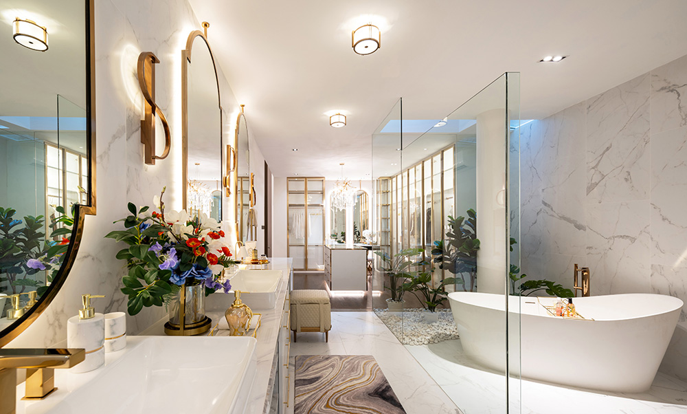 ขาย The Primary V ถ.เกษตร-นวมินทร์ บ้านหรู 4 ชั้น  SUPER LUXURY Class แต่งครบ พร้อมอยู่เหมือนโรงแรม 5 ดาว มีสระว่ายน้ำส่วนตัว