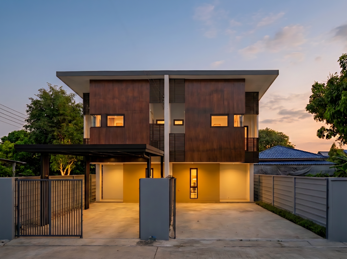 ขายบ้านสร้างใหม่มือหนึ่ง! บ้านแฝด 2 ชั้น ซ.สวนผัก 29 สไตล์มินิมอล-มูจิ (Muji) แต่งครบ จอดรถ 4 คัน ไม่มีค่าส่วนกลาง ใกล้รถไฟฟ้าสายสีแดงตลิ่งชันและทางด่วนศรีรัช