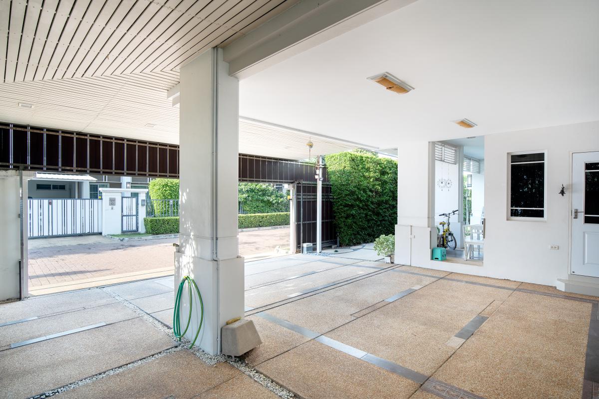  [บ้านเพื่อครอบครัว] ขายบ้านเดี่ยว 2 ชั้น แปลงมุม นันทวัน ชัยพฤกษ์-แจ้งวัฒนะ พื้นที่กว้าง 120.4 ตร.ว.