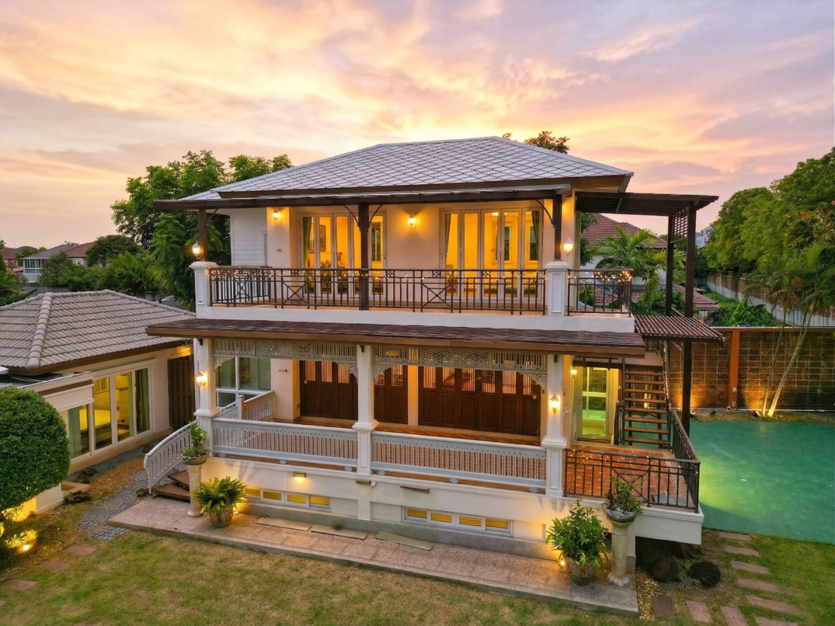 [Rare Item] พลาดไม่ได้! บ้านเดี่ยวใหญ่สุด ลัดดารมย์ ราชพฤกษ์ 274.2 ตร.ว. มีห้องใต้ดิน แปลงต้นโครงการ