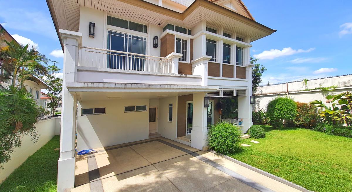 [ทำเลดี ใกล้ห้างและรร.ดัง] บ้านเดี่ยว 4 ห้องนอน นันทวัน แจ้งวัฒนะ-ราชพฤกษ์ 82.4 ตร.ว. แปลงริม